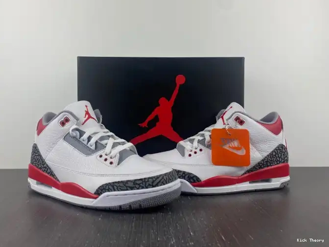 Kicked Out Shoe Store OG Jordan Fire Red Air 3 DN3707-160 0625